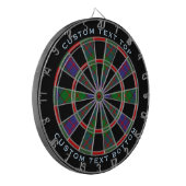 Clan MacDonald Tartan Dart Board Dartbord (Voorkant Links)