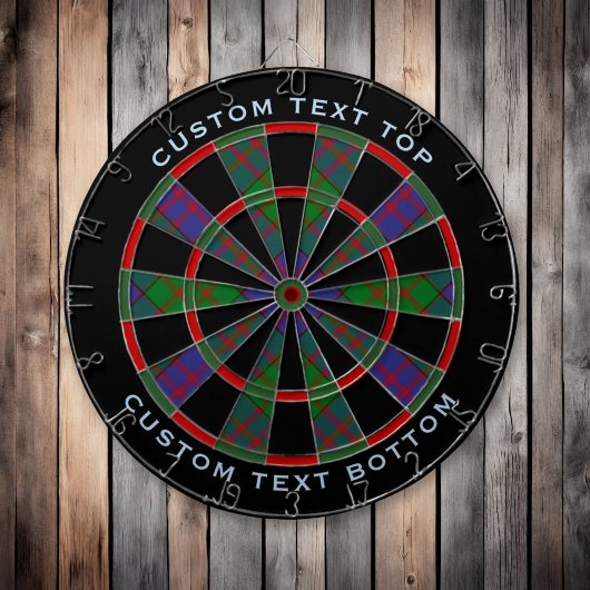 Clan MacDonald Tartan Dart Board Dartbord