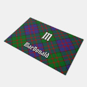 Clan MacDonald Tartan Doormat Deurmat (Schuin)