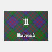 Clan MacDonald Tartan Doormat Deurmat (Voorkant)