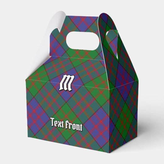 Clan MacDonald Tartan Favor Box Bedankdoosjes (Voorkant Zijde)