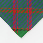 Clan MacDonald Tartan Fleece Blanket (Hoek)