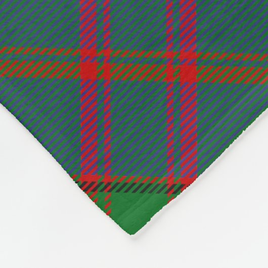 Clan MacDonald Tartan Fleece Blanket (Hoek)