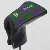 Clan MacDonald Tartan Golf Head Hoesje Golfheadcover (3/4 voorkant)