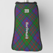 Clan MacDonald Tartan Golf Head Hoesje Golfheadcover (Draai 90)