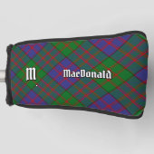Clan MacDonald Tartan Golf Head Hoesje Golfheadcover (Voorkant)