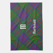 Clan MacDonald Tartan Kitchen Towel Theedoek (Verticaal)