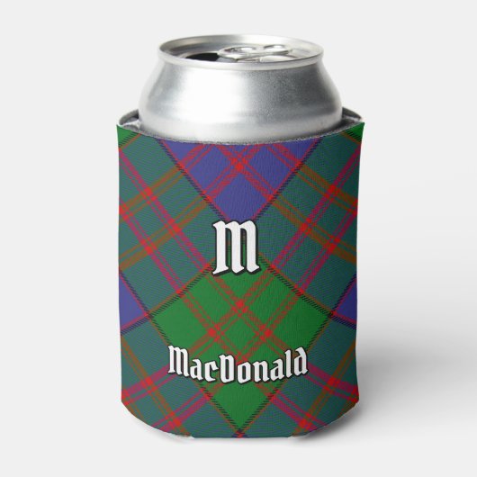 Clan MacDonald Tartan Koelbox Blikjeskoeler (Blikje Voorkant)