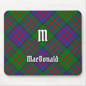 Clan MacDonald Tartan Muismat (Voorkant)