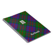Clan MacDonald Tartan Notitieboek (Rechterzijde)