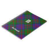 Clan MacDonald Tartan Notitieboek (Linkerzijde)