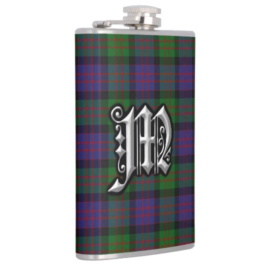Clan MacDonald Tartan Old Scotland Flask Heupfles (Rechts)