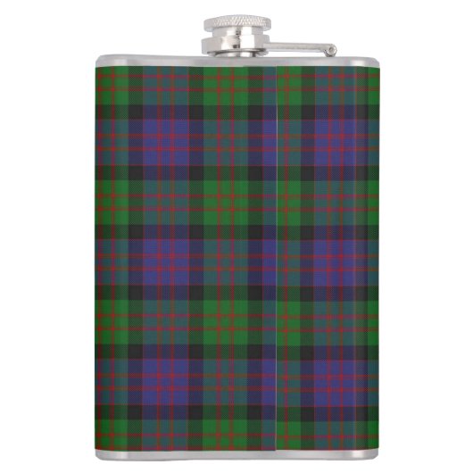Clan MacDonald Tartan Old Scotland Flask Heupfles (Achterkant)