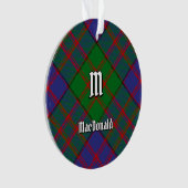 Clan MacDonald Tartan Ornament (voorkant)