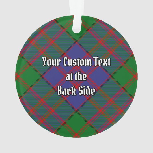 Clan MacDonald Tartan Ornament (achterkant)