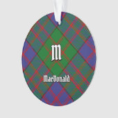 Clan MacDonald Tartan Ornament (voorkant)