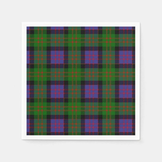 Clan MacDonald Tartan Servetten (Voorkant)