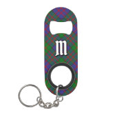 Clan MacDonald Tartan Sleutelhanger Bottle Open Mini Flessenopener (Voorkant)