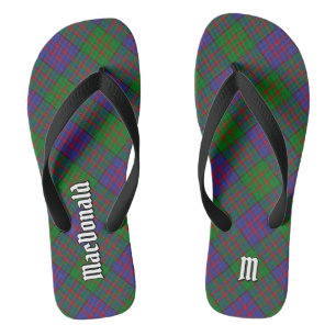 Clan MacDonald Tartan Teenslippers