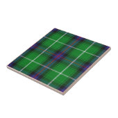 Clan MacDonald Tartan Tegeltje (Zijkant)