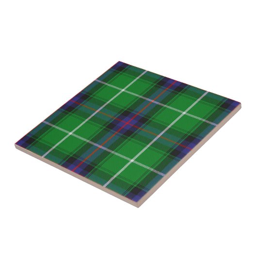 Clan MacDonald Tartan Tegeltje (Zijkant)