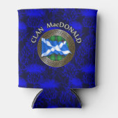Clan MacDonald Tartan & Vlag Blikjeskoeler (Voorkant)