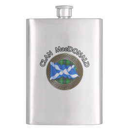 Clan MacDonald Tartan & Vlag Flacon