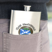 Clan MacDonald Tartan & Vlag Flacon (Voorbeeld)
