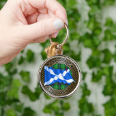 Clan MacDonald Tartan & Vlag Sleutelhanger (Hand)