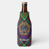 Clan MacDonald van Clanranald Crest bottelaar Flesjeskoeler (Fles Voorkant)