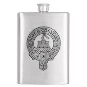 Clan MacDonald van Clanranald Crest Flacon (Voorkant)