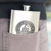 Clan MacDonald van Clanranald Crest Flacon (Voorbeeld)