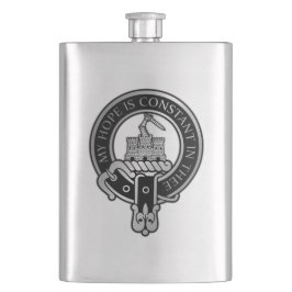Clan MacDonald van Clanranald Crest Flask Flacon