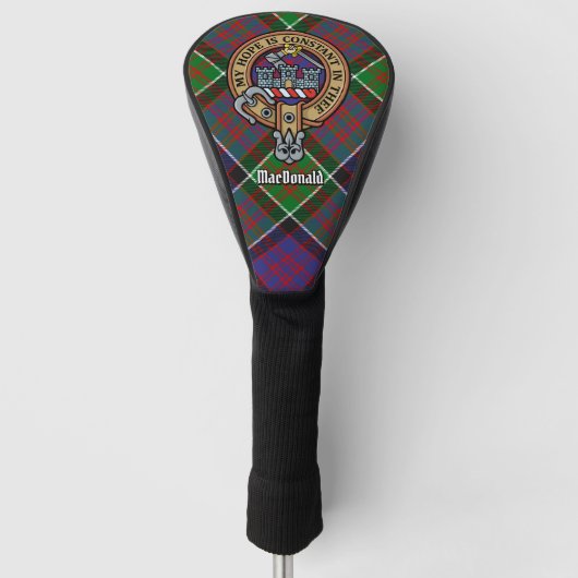 Clan MacDonald van Clanranald Crest Golfheadcover (Voorkant)