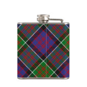 Clan MacDonald van Clanranald Crest over Tartan Heupfles (Achterkant)