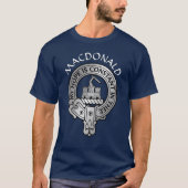 Clan MacDonald van Clanranald Crest T-Shirt (Voorkant)