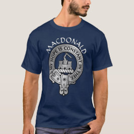 Clan MacDonald van Clanranald Crest T-shirt