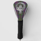 Clan MacDonald van Clanranald Crest & Tartan Golfheadcover (Voorkant)