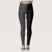 Clan MacDonald van Clanranald Crest & Tartan Leggings (Voorkant)