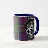 Clan MacDonald van Clanranald Crest & Tartan Mok (Voorkant rechts)