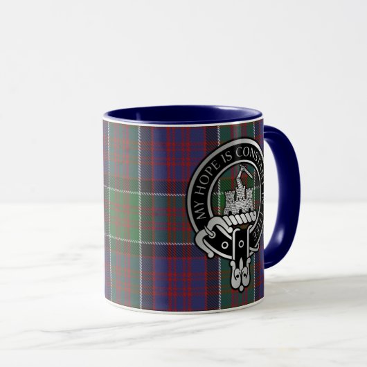 Clan MacDonald van Clanranald Crest & Tartan Mok (Voorkant rechts)