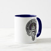 Clan MacDonald van Clanranald Crest & Tartan Mok (Voorkant rechts)