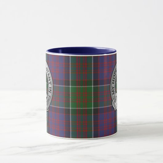 Clan MacDonald van Clanranald Crest & Tartan Mok (Midden)