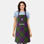 Clan MacDonald van Clanranald Tartan Apron Schort (Gedragen)