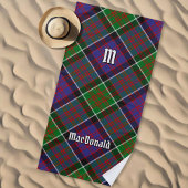 Clan MacDonald van Clanranald Tartan Beach Towel Strandlaken