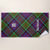 Clan MacDonald van Clanranald Tartan Beach Towel Strandlaken (Voorkant)