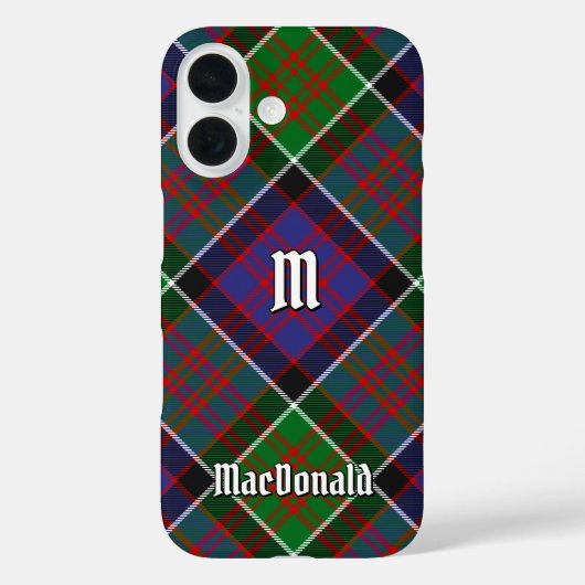 Clan MacDonald van Clanranald Tartan Case-Mate iPhone Case (Achterkant)
