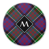 Clan MacDonald van Clanranald Tartan Ceramic Knob Keramische Knop (Voorkant)