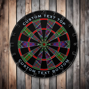 Clan MacDonald van Clanranald Tartan Dartbord