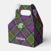 Clan MacDonald van Clanranald Tartan Favor Box Bedankdoosjes (Achterkant)